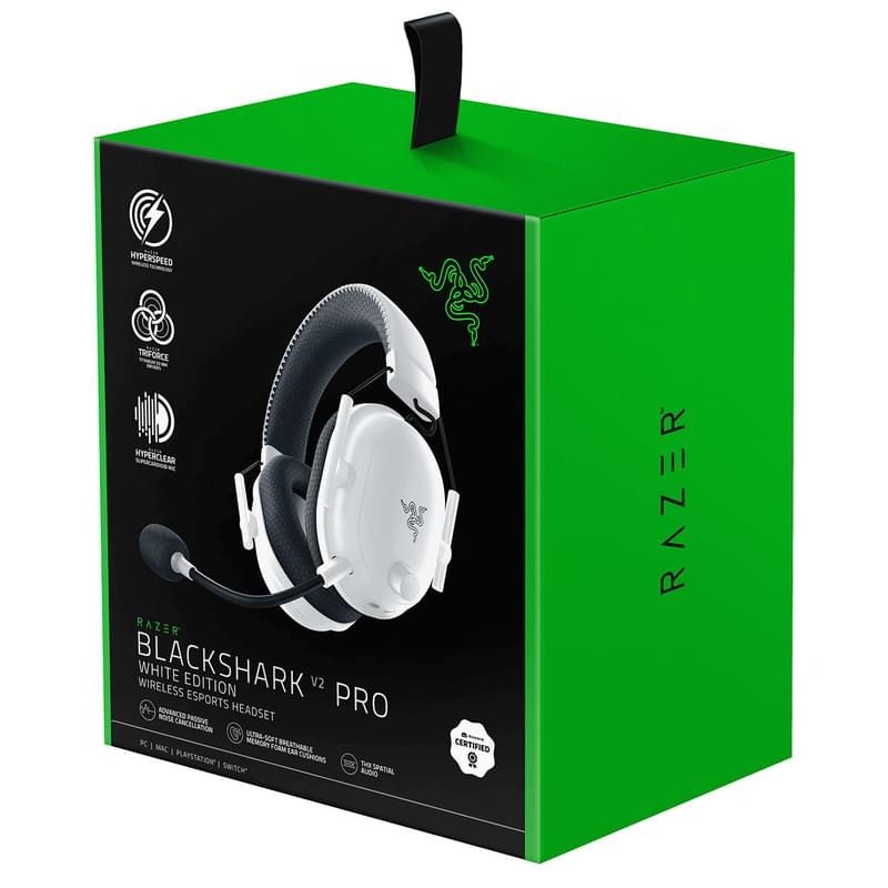 Игровая гарнитура беспроводная Razer Blackshark V2 Pro, White (RZ04-03220300-R3M1) - фото #5, Technodom.kz