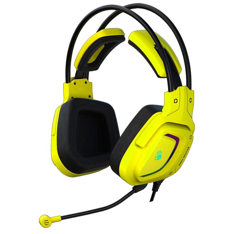 Игровая гарнитура Bloody G575 7.1, Punk Yellow (G575-Punk) - фото #0, Technodom.kz