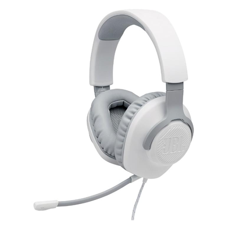 Игровая гарнитура JBL Quantum 100, White (JBLQUANTUM100WHT) - фото #0, Technodom.kz