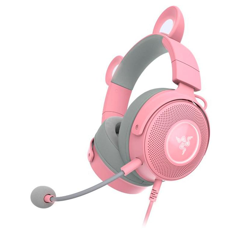 Razer Kraken Kitty Ed. V2 Pro, Quartz ойын гарнитурасы (RZ04-04510200-R3M1) - фото #1, Technodom.kz