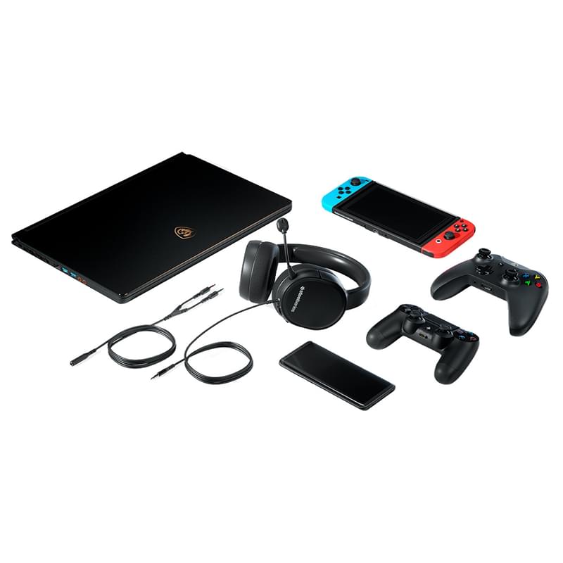 Игровая гарнитура SteelSeries Arctis 1 PS5, Black (61425) - фото #2, Technodom.kz