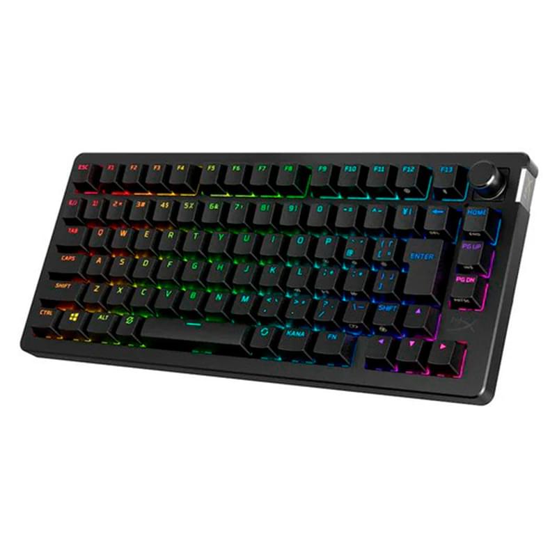 Игровая клавиатура беспроводная HyperX Alloy Rise 75, Black (91Y91AA#ACB) - фото #1, Technodom.kz