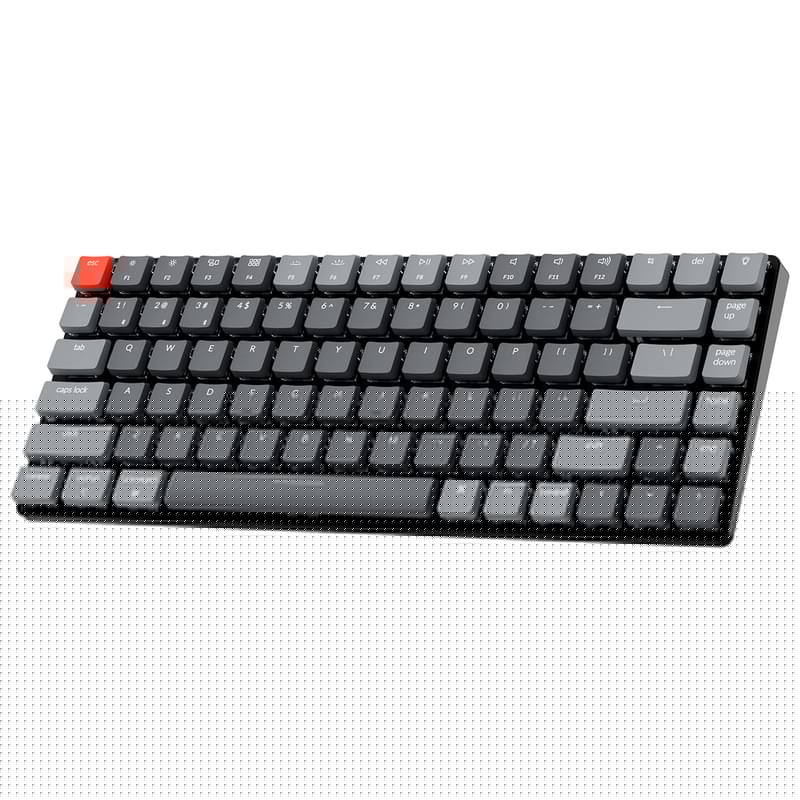 Игровая клавиатура беспроводная Keychron K3-E1 84, RGB, Hot-Swap - Low Profile Opt. Red - фото #4, Technodom.kz