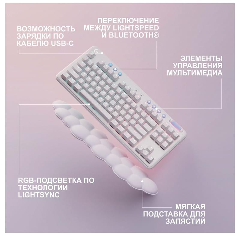 Игровая клавиатура беспроводная Logitech G715 TKL, Linear (920-010691) - фото #5, Technodom.kz