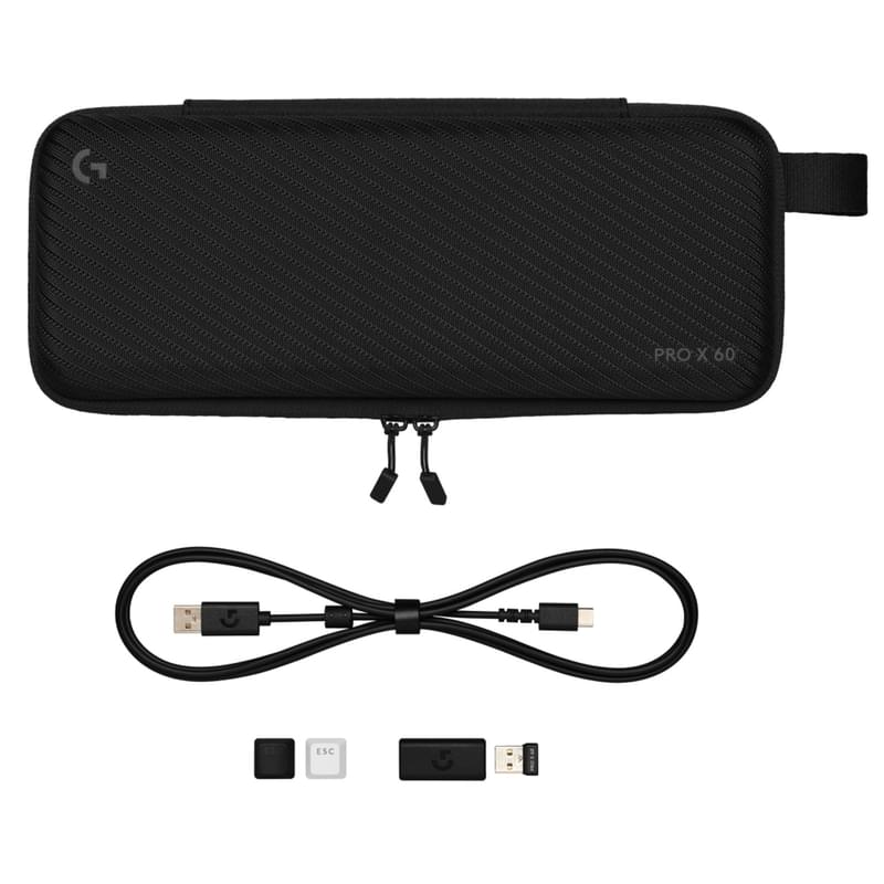 Игровая клавиатура беспроводная Logitech G Pro X 60 Black, Tactile (920 ...