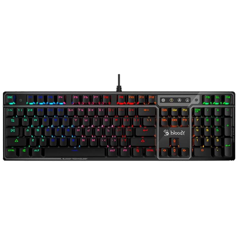 Игровая клавиатура Bloody B750N, Black (B750N) - фото #0, Technodom.kz