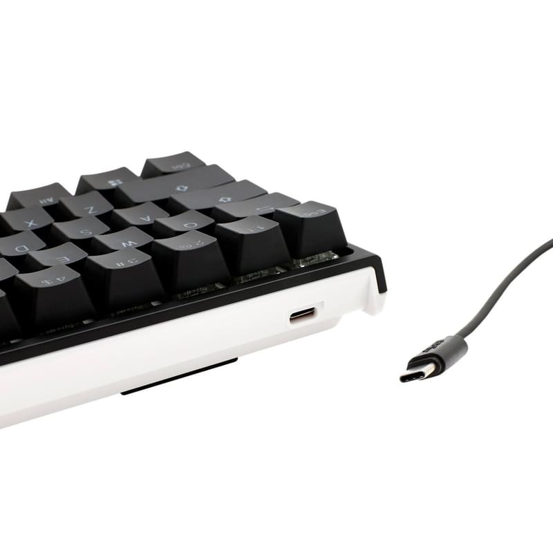 Игровая клавиатура Ducky One 2 SF Black-White, Blue Switch (DKON1967ST-CRUPDAZT1) - фото #5, Technodom.kz