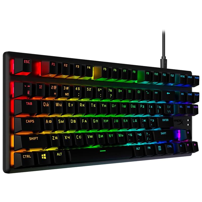 Игровая клавиатура HyperX Alloy Origins Core PBT TKL , HX Red (639N7AA#ABA) - фото #1, Technodom.kz