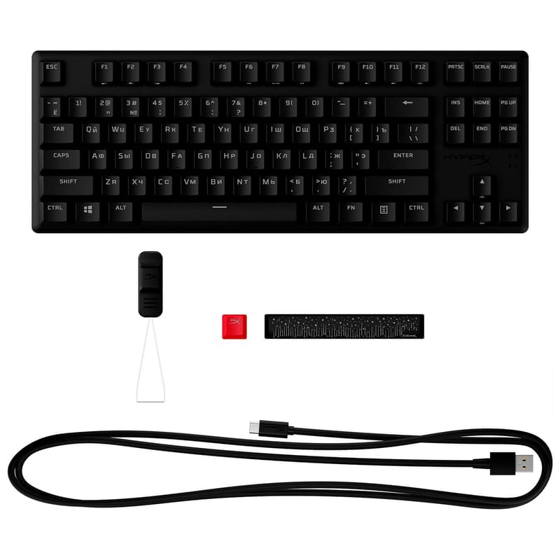 Игровая клавиатура HyperX Alloy Origins Core PBT TKL , HX Red (639N7AA#ABA) - фото #6, Technodom.kz