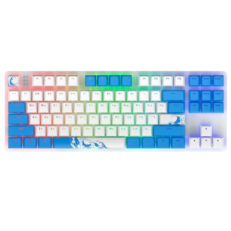 Ойын пернетақтасы Red Square KEYROX TKL Aquarius, G3ms Amber (RSQ-20036) - фото #0, Technodom.kz