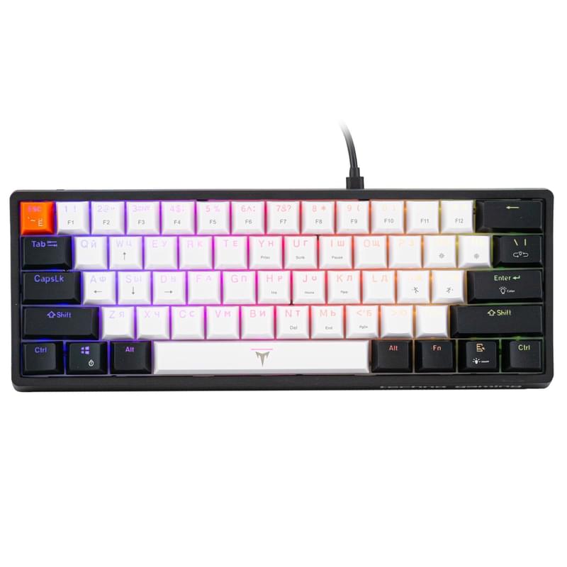 Игровая клавиатура TechnoGaming GC601 Havoc, 61, Black Switch (GC601-WRNDRBBWBO) - фото #0, Technodom.kz