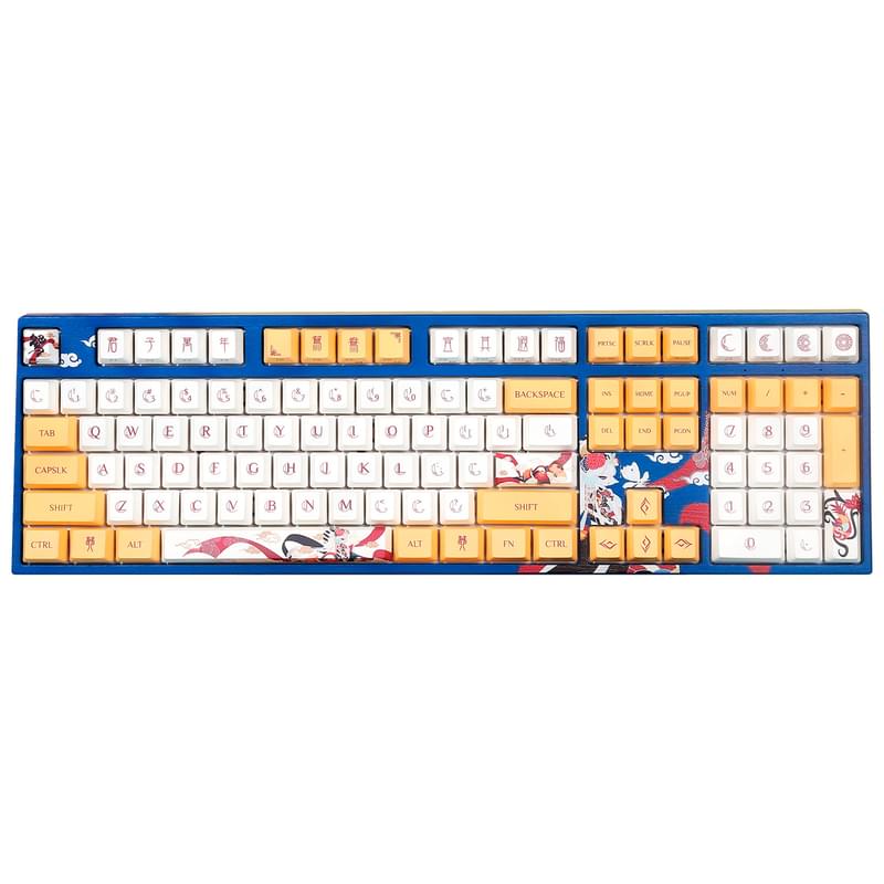 Игровая клавиатура Varmilo VEM108 Love Birds Yuan: You - EC V2 Sakura (A36A001A9A3A01A001) - фото #0, Technodom.kz