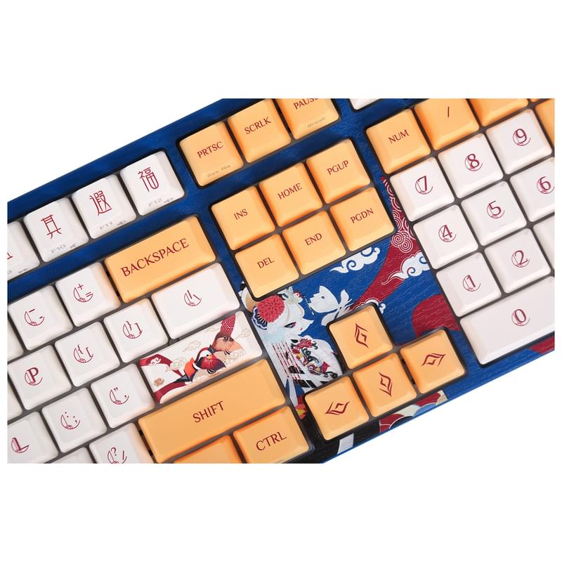 Игровая клавиатура Varmilo VEM108 Love Birds Yuan: You - EC V2 Sakura (A36A001A9A3A01A001) - фото #5, Technodom.kz