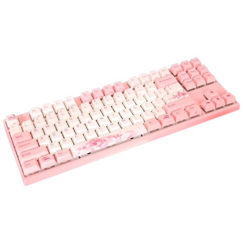 Игровая клавиатура Varmilo VEM87 Sakura R2 - EC V2 Daisy (A33A027A8A3A01A024) - фото #1, Technodom.kz