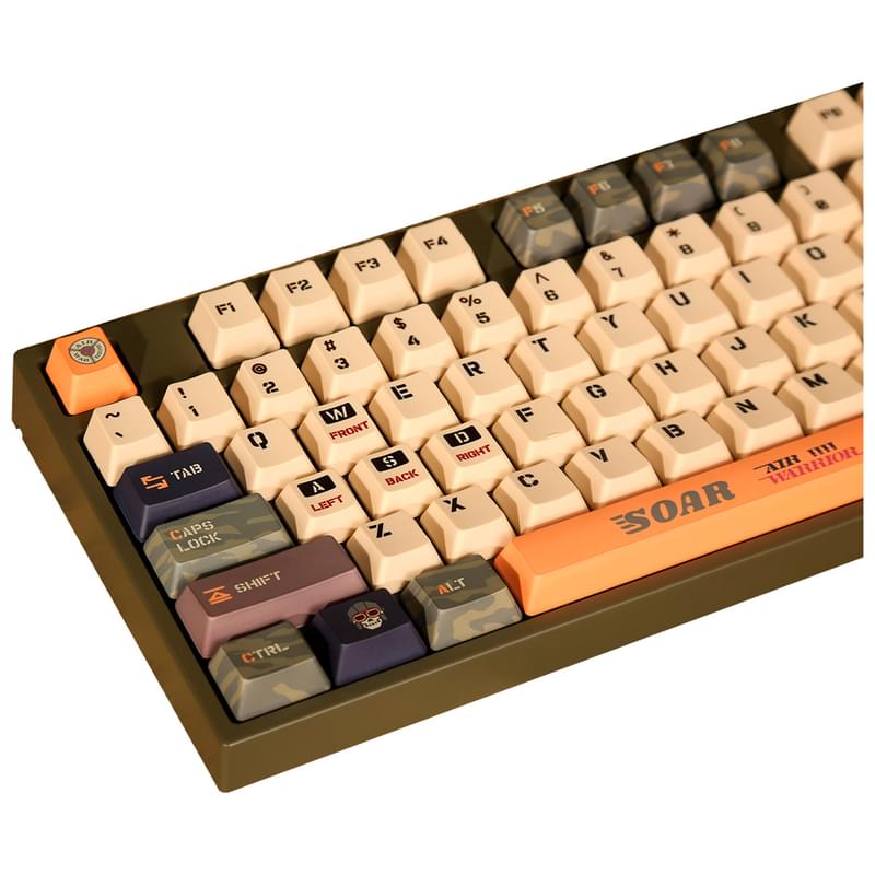 Игровая клавиатура Varmilo VEM87 Warrior-Soar - EC V2 Daisy (A33A036A8A3A01A032) - фото #2, Technodom.kz