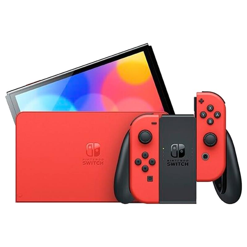 Nintendo Switch OLED Mario Red Edition Ойын консолі (4902370551495) - фото #0, Technodom.kz