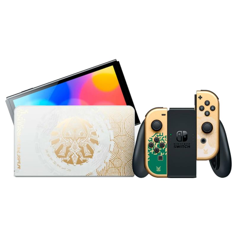 Nintendo Switch OLED Zelda Ойын консолі (4902370550481) - фото #0, Technodom.kz