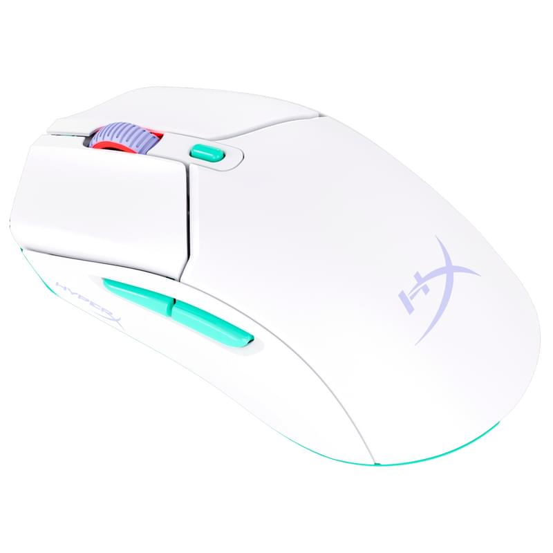 Игровая мышь беспроводная HyperX Pulsefire Haste 2 Core, White (8R2E7AA) - фото #5, Technodom.kz