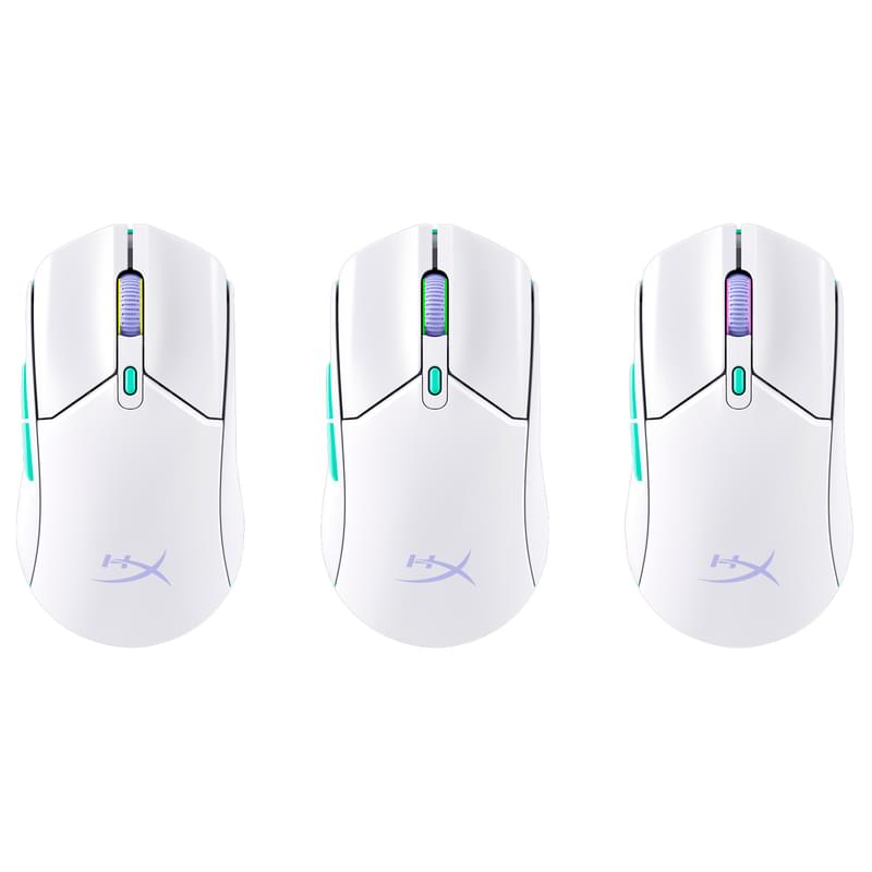 Игровая мышь беспроводная HyperX Pulsefire Haste 2 Core, White (8R2E7AA) - фото #7, Technodom.kz