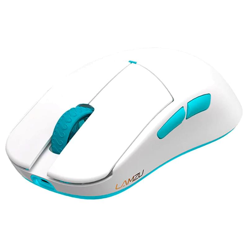 Игровая мышь беспроводная LAMZU Atlantis Mini Pro, Polar White (751501425419) - фото #1, Technodom.kz