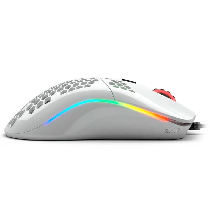 Игровая мышь Glorious Model O Minus, Glossy White (GOM-GWHITE) - фото #3, Technodom.kz