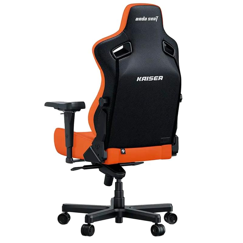AndaSeat Kaiser Series 3 Pro компьютерлік ойын креслосы, Orange (AD12YDC-XL-01-O-PV/C-O01) - фото #3, Technodom.kz
