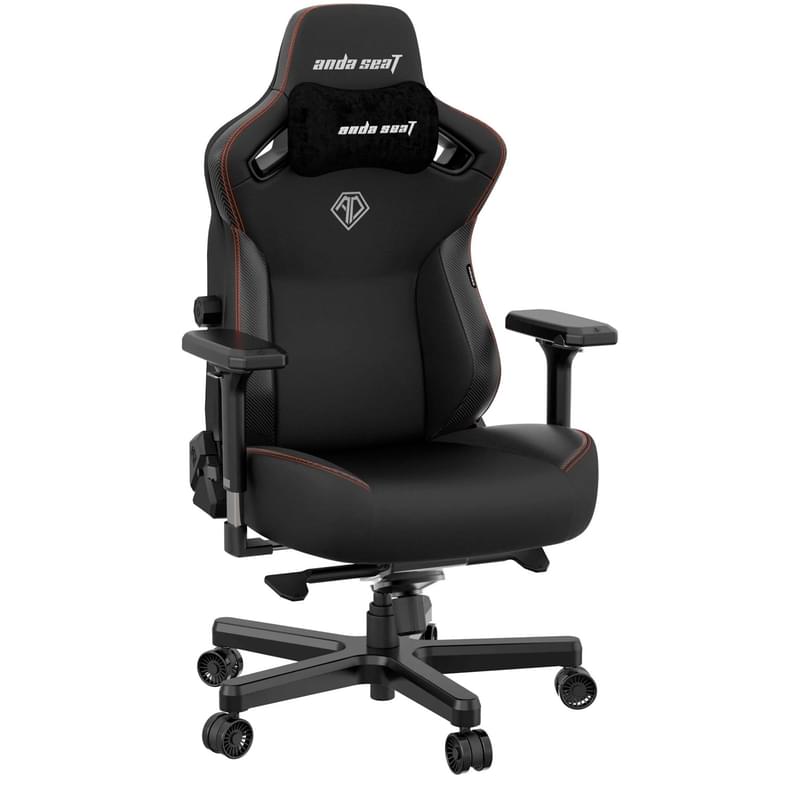 AndaSeat Kaiser Series 3 XL компьютерлік ойын креслосы, Black (AD12YDC-XL-01-B-PVC) - фото #2, Technodom.kz