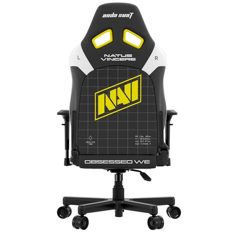 Игровое компьютерное кресло AndaSeat Navi Edition, Black (AD19-04-BW-PV) - фото #7, Technodom.kz