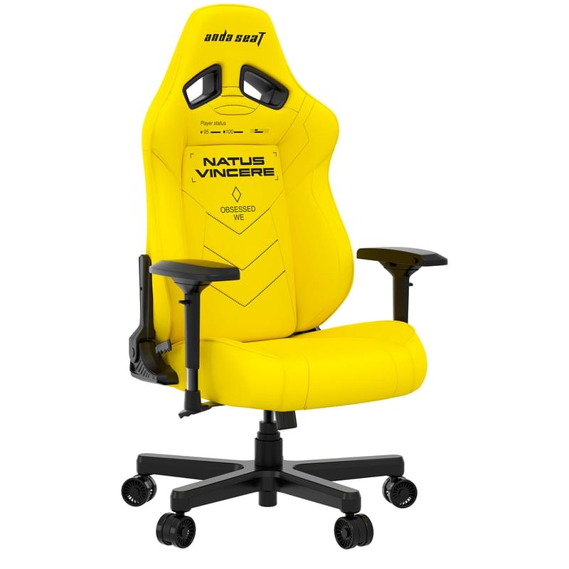 Игровое компьютерное кресло AndaSeat Navi Edition, Yellow (AD19-05-Y-PV) - фото #8, Technodom.kz