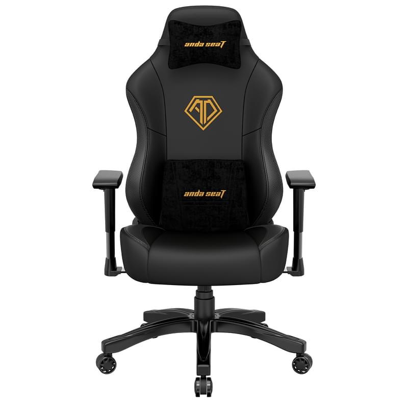 Игровое компьютерное кресло AndaSeat Phantom 3, Black/Gold (AD18Y-06-B-PVC) - фото #0, Technodom.kz