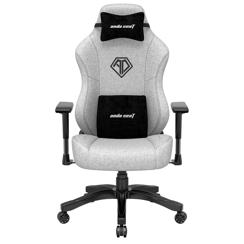 Игровое компьютерное кресло AndaSeat Phantom 3, Grey Fabric (AD18Y-06-G-F) - фото #0, Technodom.kz