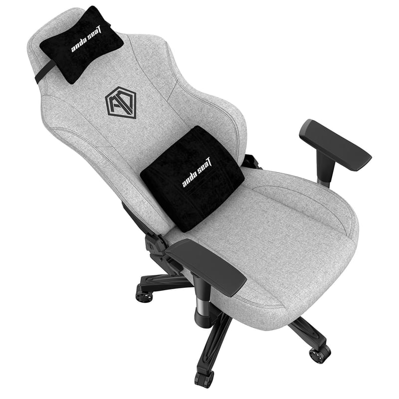 Игровое компьютерное кресло AndaSeat Phantom 3, Grey Fabric (AD18Y-06-G-F) - фото #6, Technodom.kz