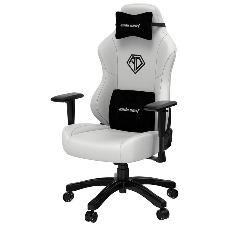 Игровое компьютерное кресло AndaSeat Phantom 3, White (AD18Y-06-W-PV) - фото #2, Technodom.kz Игровое компьютерное кресло AndaSeat Phantom 3, White (AD18Y-06-W-PV) - фото #2, Technodom.kz
