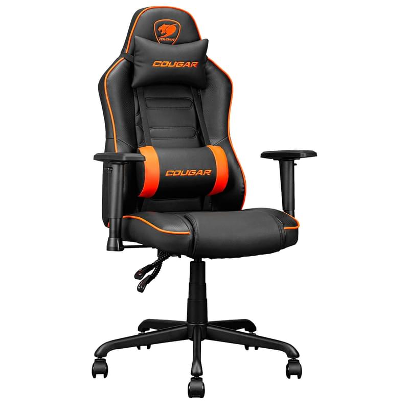 Cougar Fusion S Компьютерлік ойын креслосы, Black/Orange (3MFSLORB.0001) - фото #1, Technodom.kz