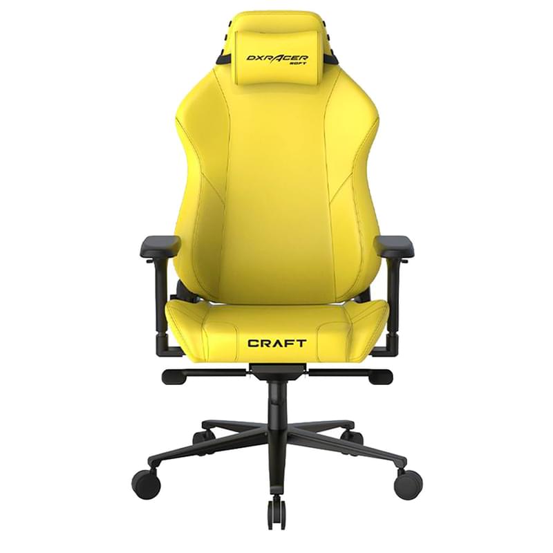 DXRacer Craft Series Компьютерлік ойын креслосы, Yellow (CRA/H001/Y) - фото #0, Technodom.kz