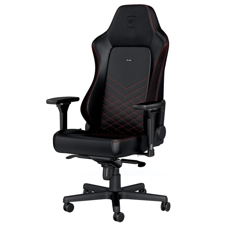 Игровое компьютерное кресло Noblechairs Hero, Black/Red (NBL-HRO-PU-BRD) - фото #0, Technodom.kz