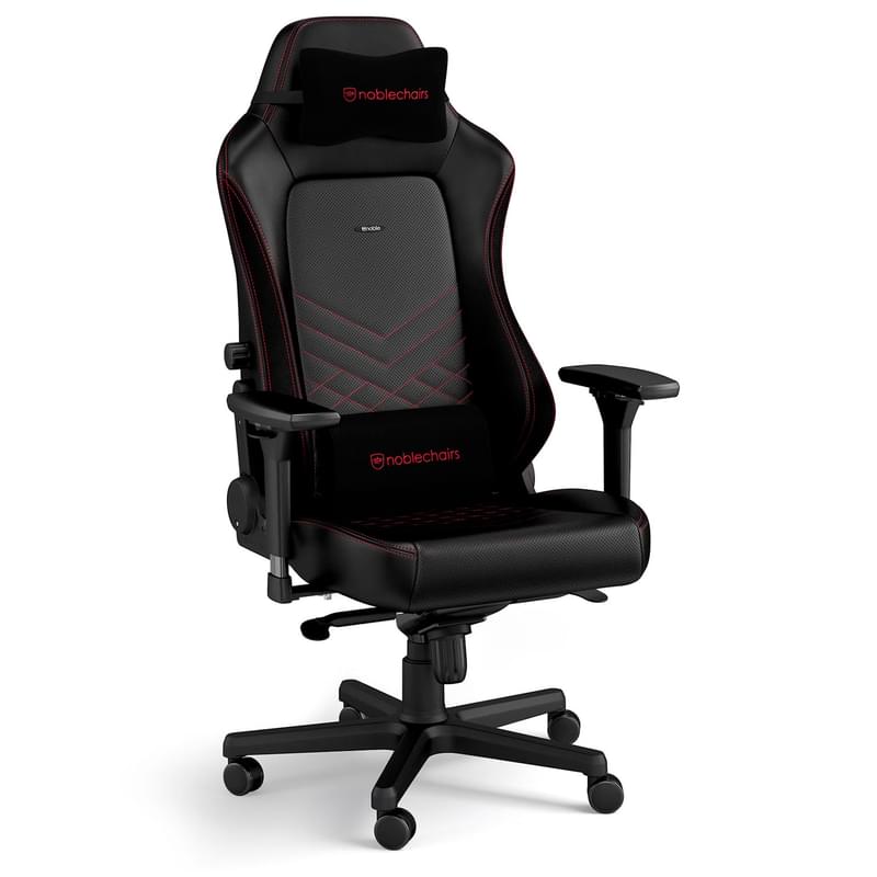 Игровое компьютерное кресло Noblechairs Hero, Black/Red (NBL-HRO-PU-BRD) - фото #1, Technodom.kz