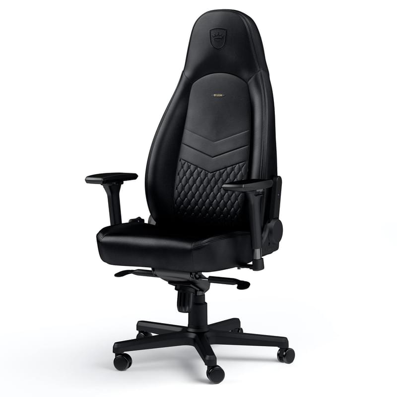 Noblechairs Icon компьютерлік ойын креслосы, Black leather (NBL-ICN-RL-BLA) - фото #0, Technodom.kz Noblechairs Icon компьютерлік ойын креслосы, Black leather (NBL-ICN-RL-BLA) - фото #0, Technodom.kz