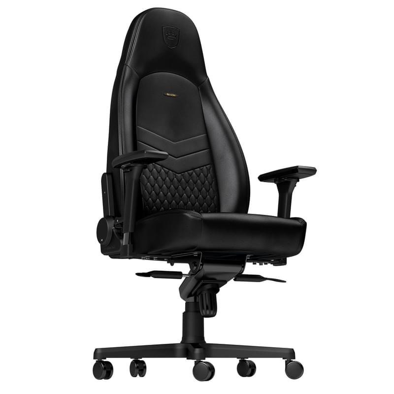 Noblechairs Icon компьютерлік ойын креслосы, Black leather (NBL-ICN-RL-BLA) - фото #4, Technodom.kz Noblechairs Icon компьютерлік ойын креслосы, Black leather (NBL-ICN-RL-BLA) - фото #4, Technodom.kz