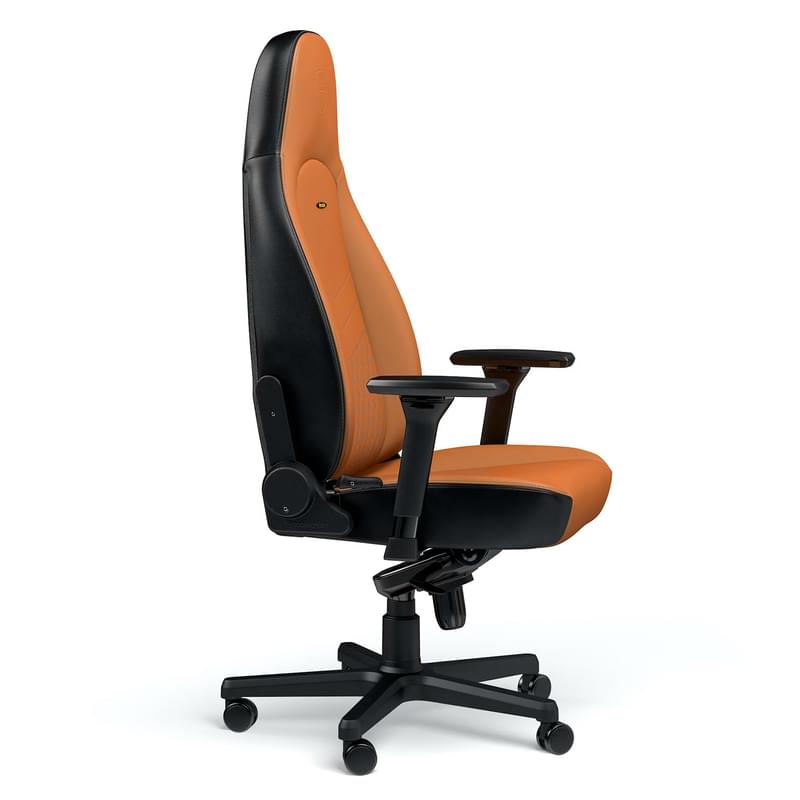 Игровое компьютерное кресло Noblechairs Icon, Cognac/Black leather (NBL-ICN-RL-CBK) - фото #1, Technodom.kz