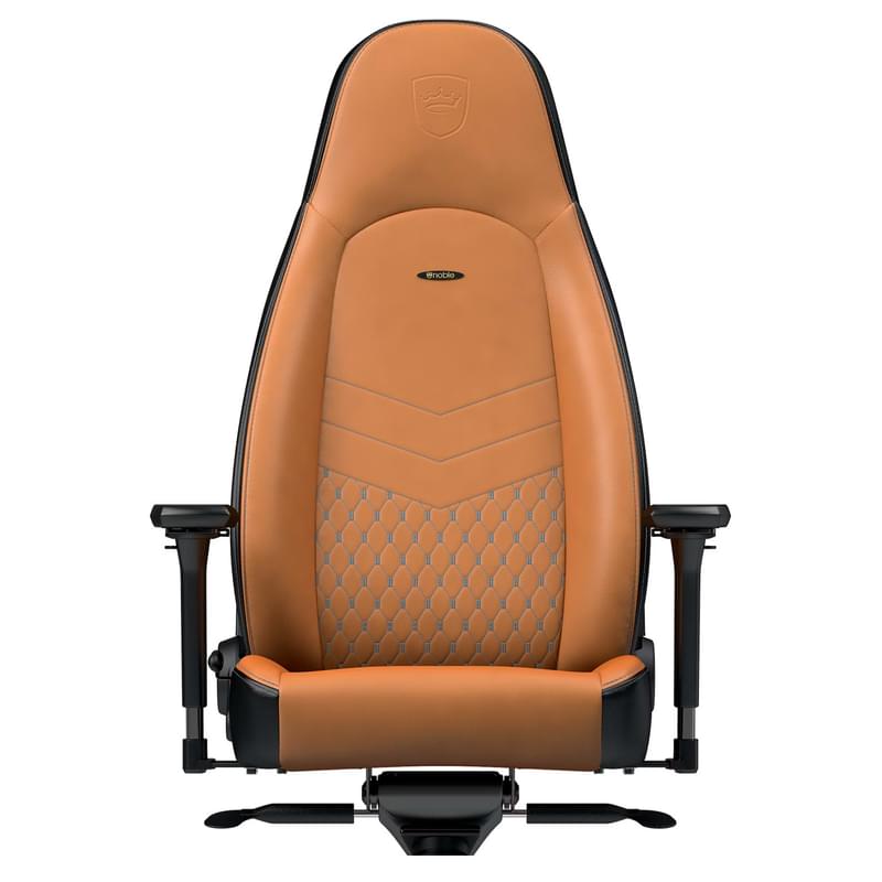 Игровое компьютерное кресло Noblechairs Icon, Cognac/Black leather (NBL-ICN-RL-CBK) - фото #5, Technodom.kz
