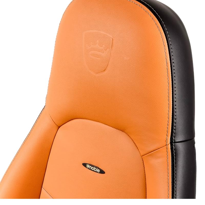 Игровое компьютерное кресло Noblechairs Icon, Cognac/Black leather (NBL-ICN-RL-CBK) - фото #6, Technodom.kz