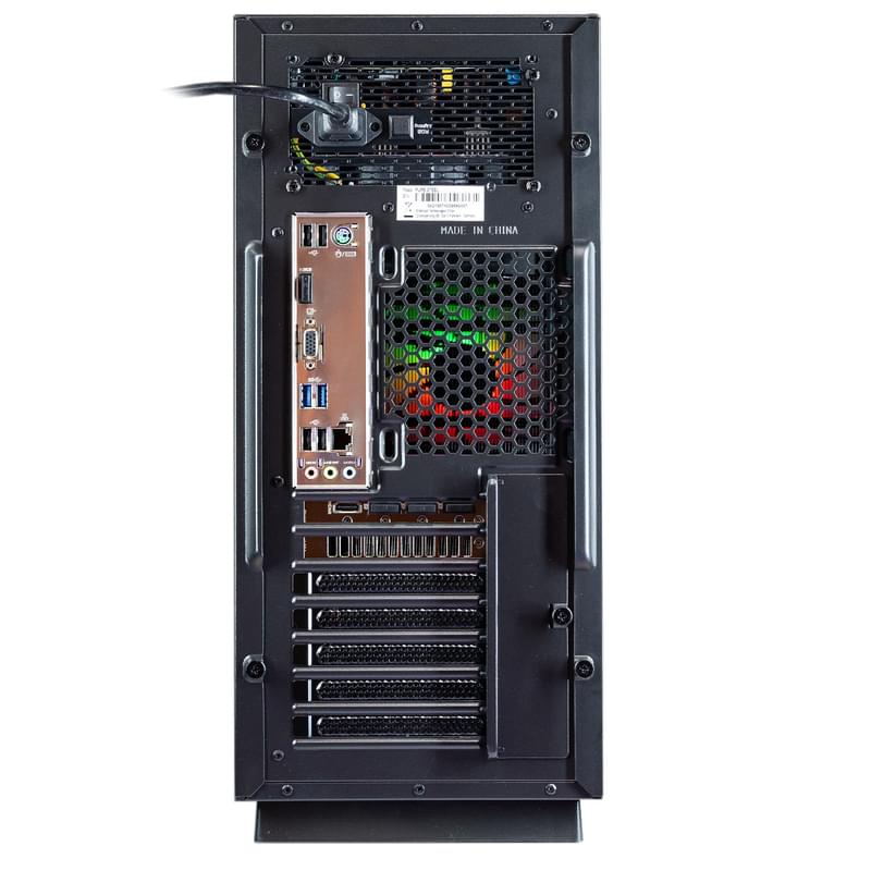 Neo Game ойын компьютері (Ci5-12400F 2,5GHz/16Gb/SSD 500GB/RTX 3060 12GB/PURE STEEL Black) - фото #3, Technodom.kz