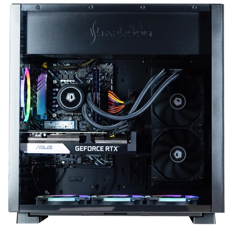 Neo Game ойын компьютері (Ci5-13400F 2,5GHz/16Gb/SSD 1TB/RTX 3060Ti 8GB/X 240 LITE/PURE STEEL RGB Black) - фото #2, Technodom.kz