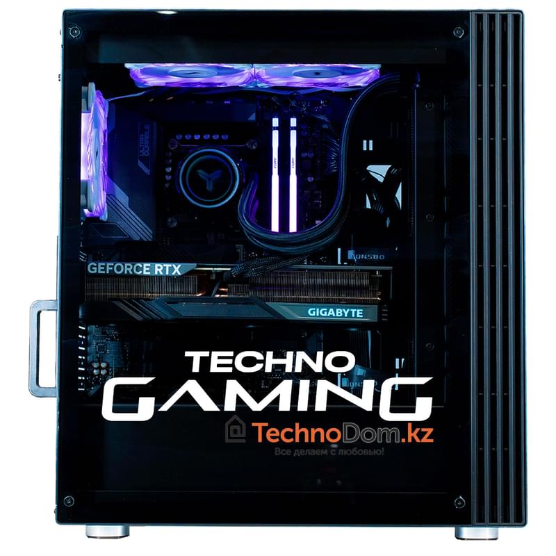 Игровой компьютер TechnoGaming (Ci7-14700KF/RTX 4070 SUPER 12Gb/D5 32Gb/SSD 1TB+1TB/Z790/U6 BK) - фото #4, Technodom.kz
