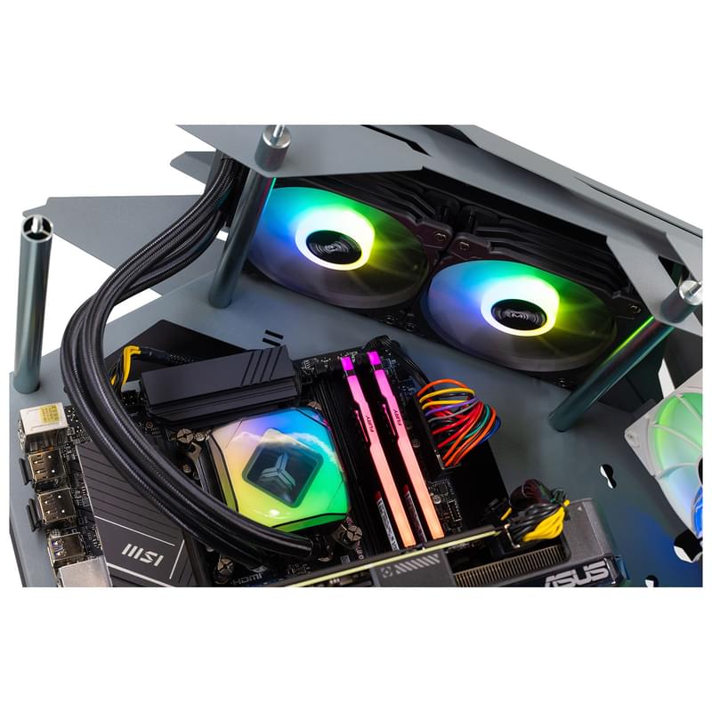 Игровой компьютер TechnoGaming (Ci7-13700F/RTX 4070 12Gb/D5 16Gb/SSD 1+1TB/B760/WiFi/СЖО/700W 80 PLUS/MOD-3 M GR) - фото #5, Technodom.kz