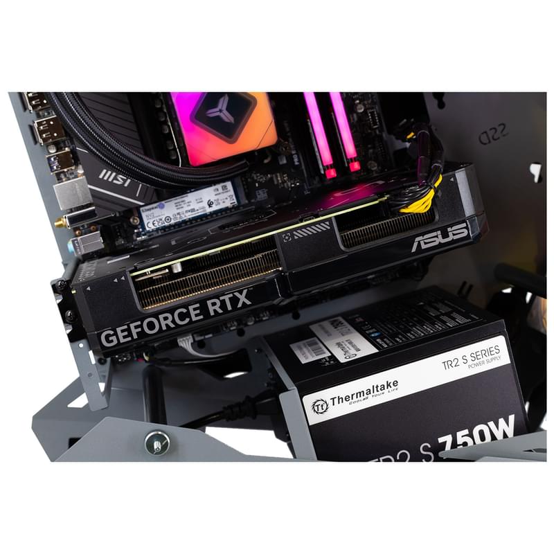Игровой компьютер TechnoGaming (Ci7-13700F/RTX 4070 12Gb/D5 16Gb/SSD 1+1TB/B760/WiFi/СЖО/700W 80 PLUS/MOD-3 M GR) - фото #6, Technodom.kz