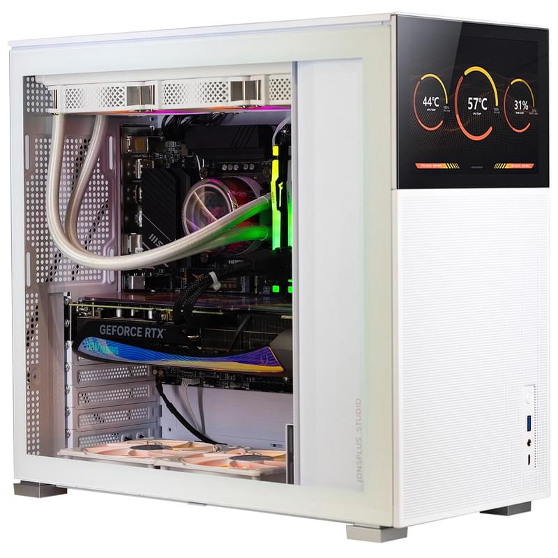Игровой компьютер TechnoGaming (Ci7-13700 2.1 to 5.2GHz/16Gb/1TB/RTX 4070 12Gb/D41 MESH SC White) - фото #0, Technodom.kz
