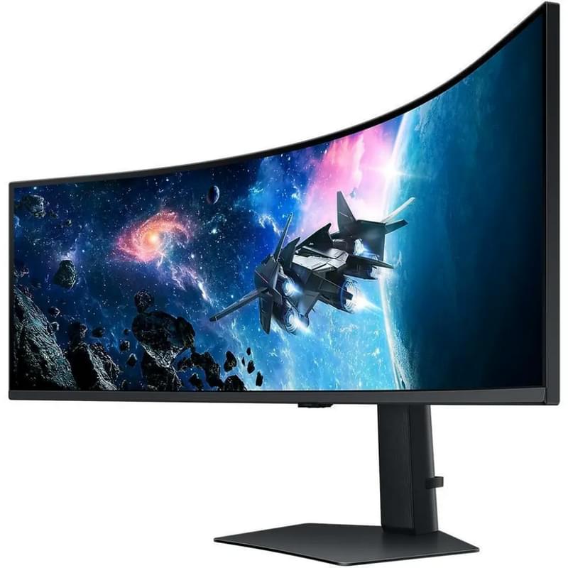 49" Samsung Odyssey G9 LS49CG954EIXCI Ойын Мониторы 5120x1440 32:9 VA 240ГЦ (HDMI+DP) Curved Black - фото #1, Technodom.kz