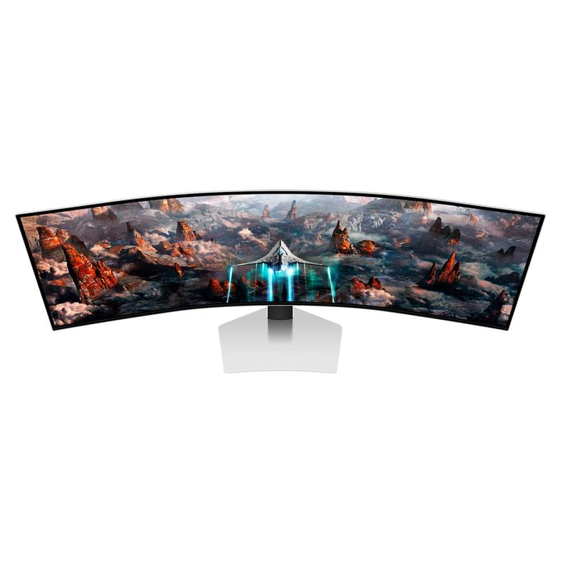 Игровой Монитор 49" Samsung OLED G9 LS49CG930SIXCI 5120x1440 32:9 240ГЦ (HDMI+DP) Curved Silver - фото #5, Technodom.kz